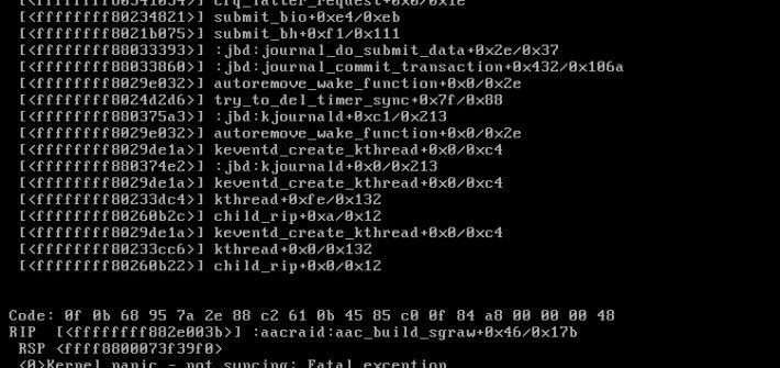 Kernel Panic